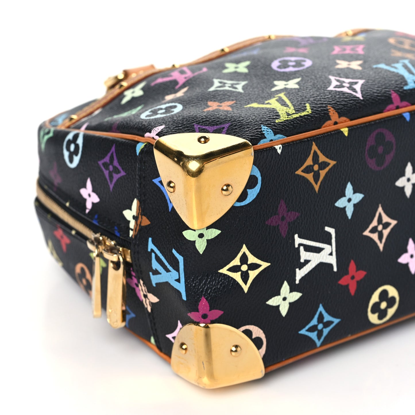 Monogram Multicolor Trouville Black