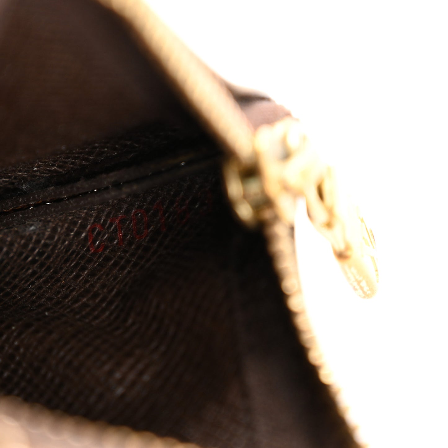 Damier Ebene Key Pouch