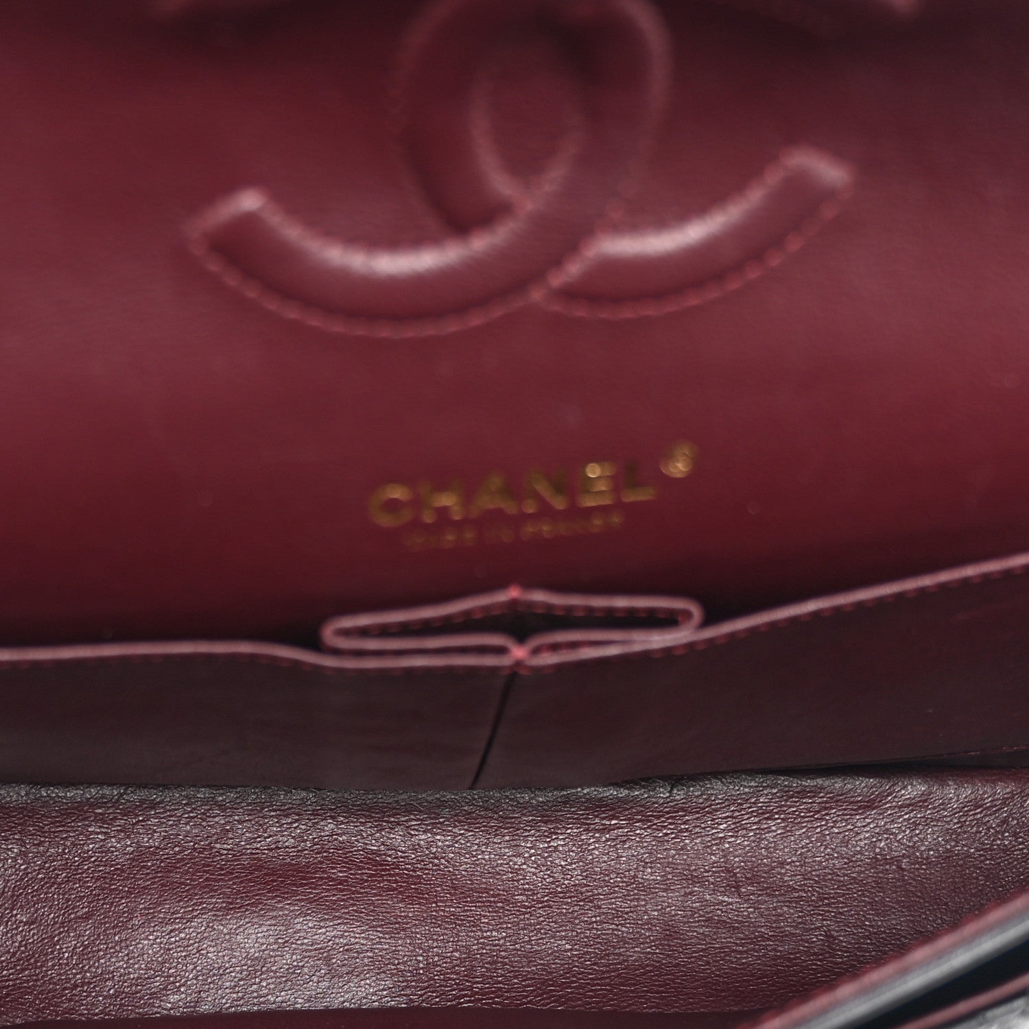 Chanel Lambskin Quilted Medium Double Flap Black 5 of 10