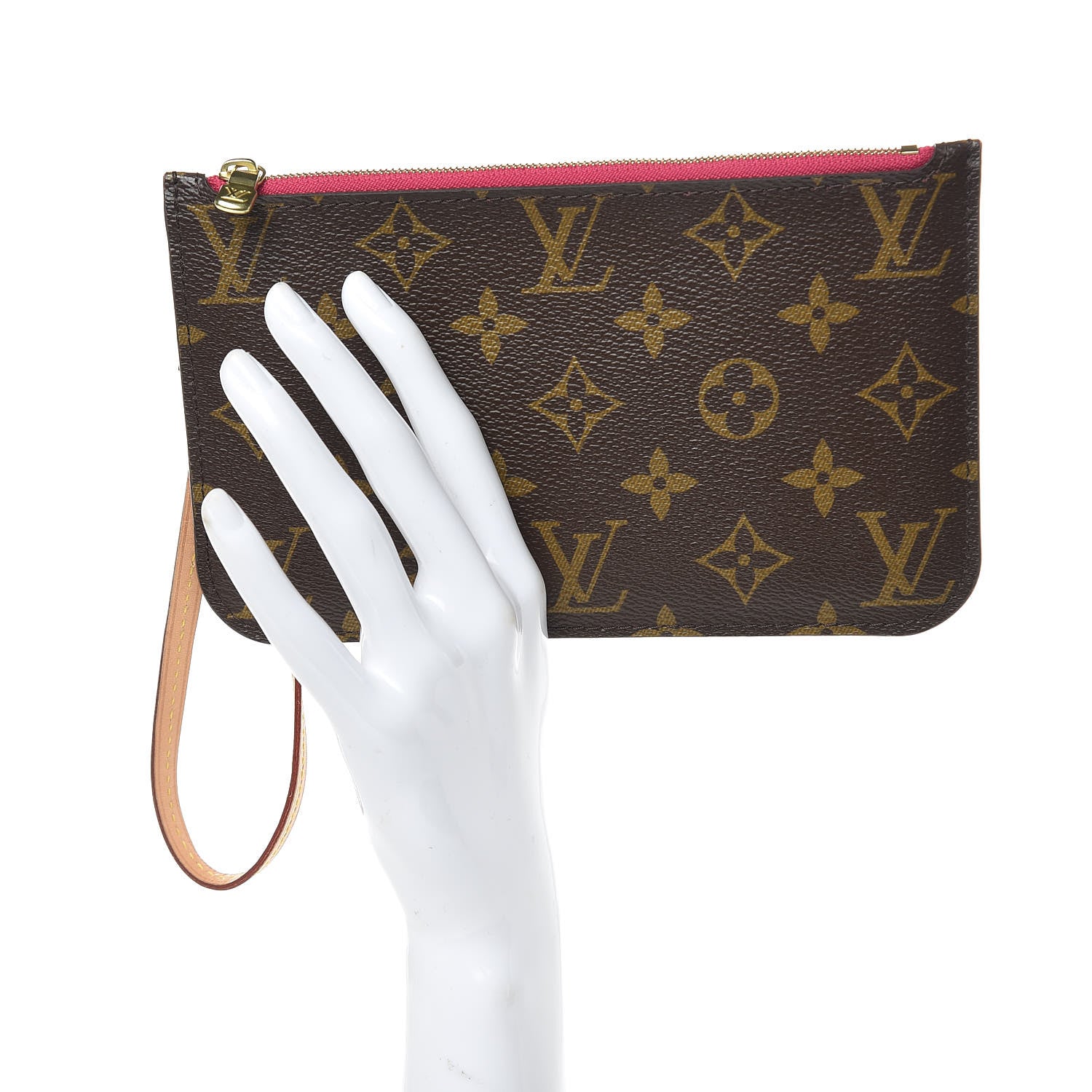 Louis Vuitton Monogram Neverfull PM Pochette Pivoine 2 of 7