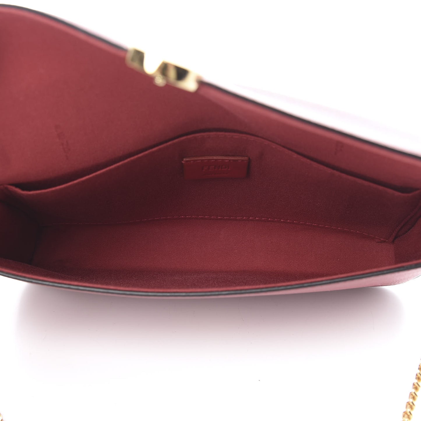 Vitello Cruise F is Fendi Envelope Wallet on Chain with Pouches Fragola