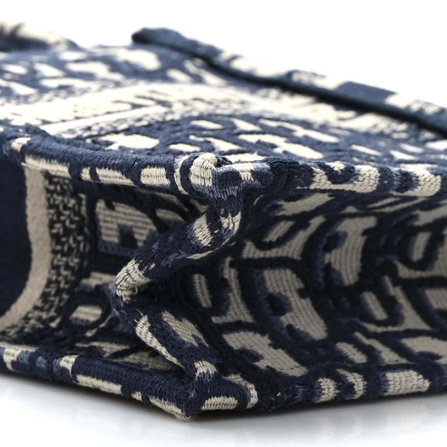 Oblique Mini Book Tote Phone Bag Blue