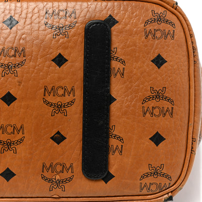 MCM Galaxy Visetos Medium Project Reversible Shopper Tote Cognac Multicolor 21 of 25