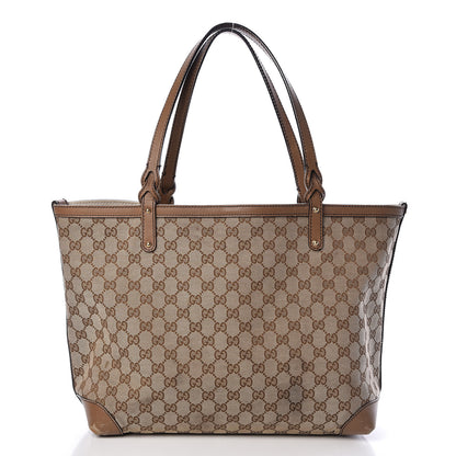 Gucci Monogram Medium Craft Tote Brown 3 of 22