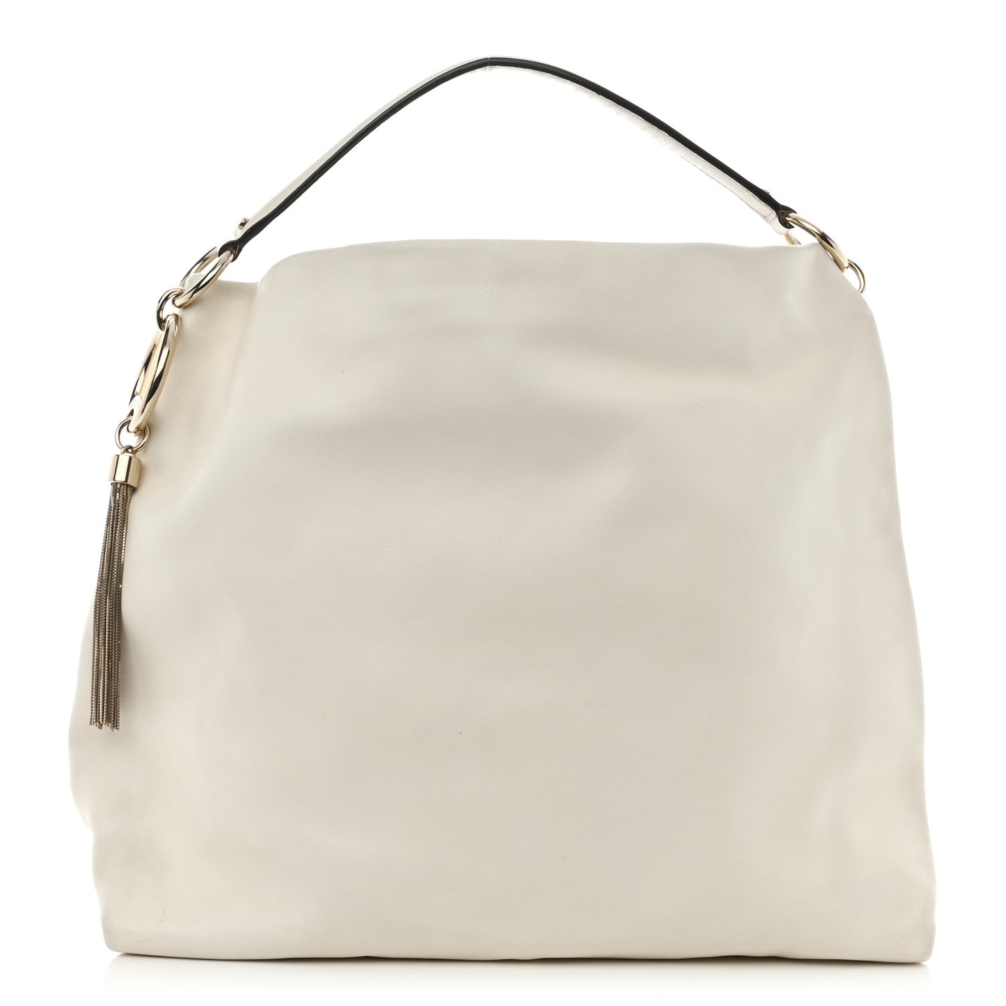 Smooth Calfskin Callie Hobo Bag Latte