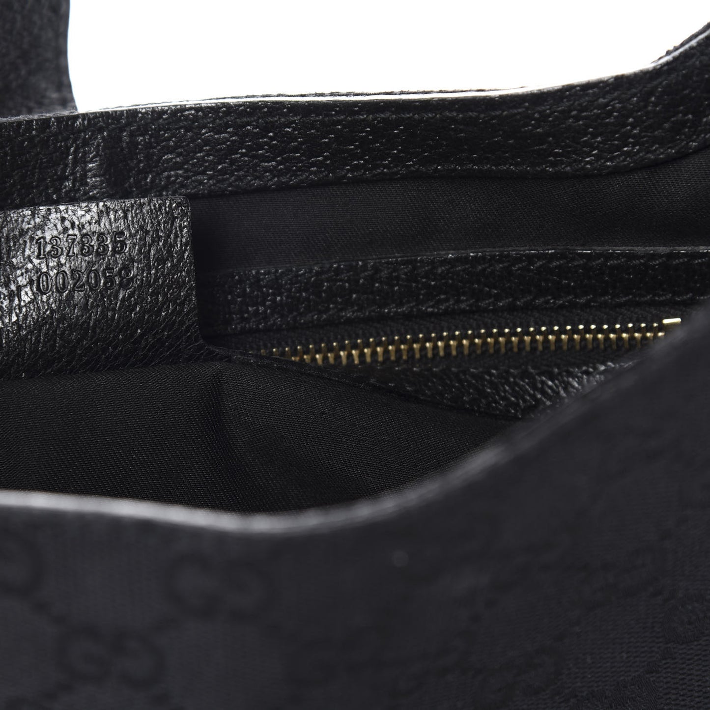 Monogram Small Jackie O Hobo Black
