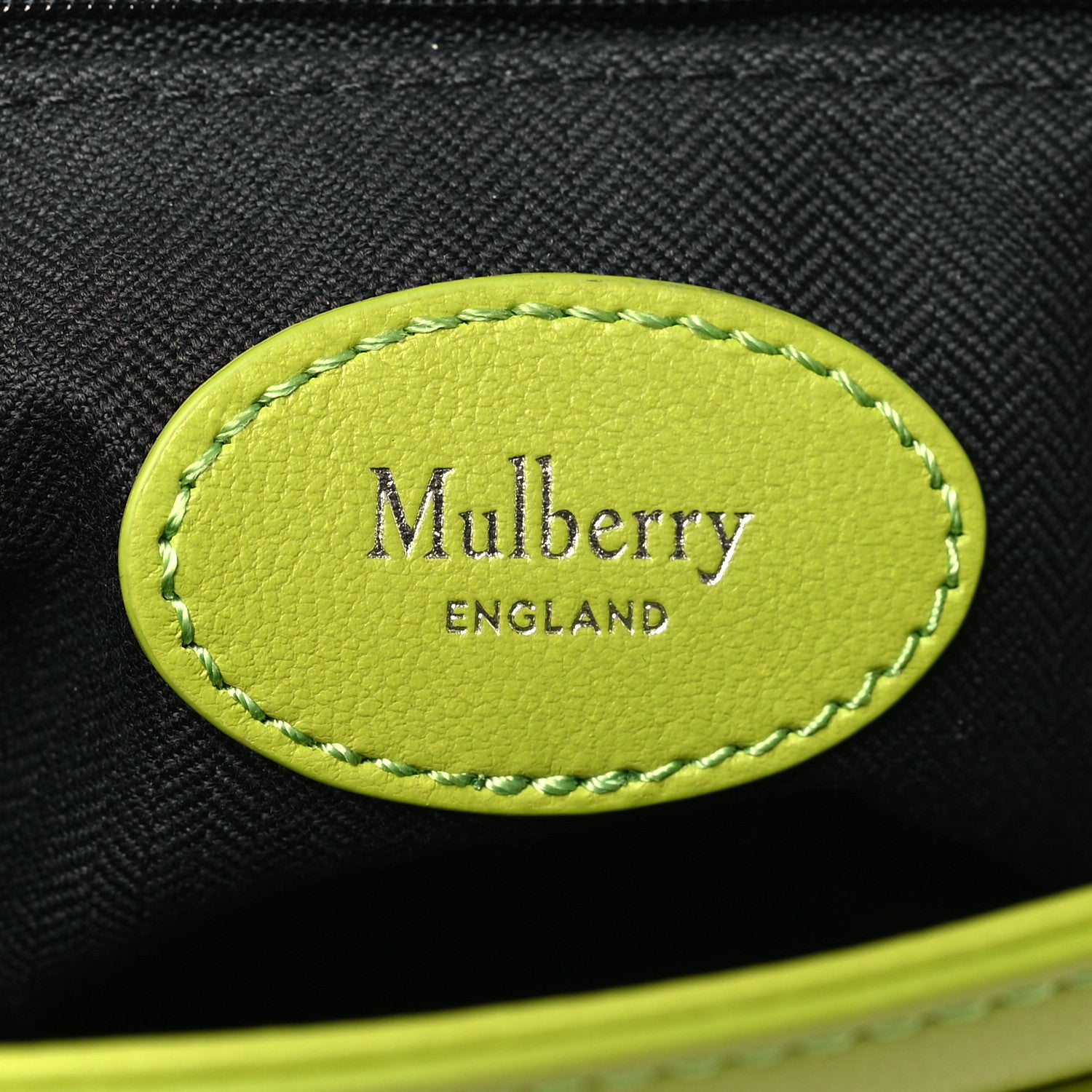 Mulberry Micro Classic Grain Mini Alexa Acid Green 6 of 10
