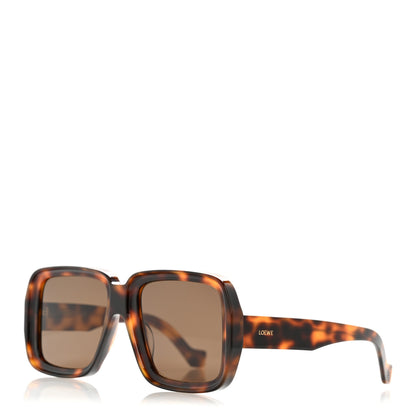 Loewe Acetate Paula's Ibiza Mask Sunglasses LW40071U Havana 1 of 8