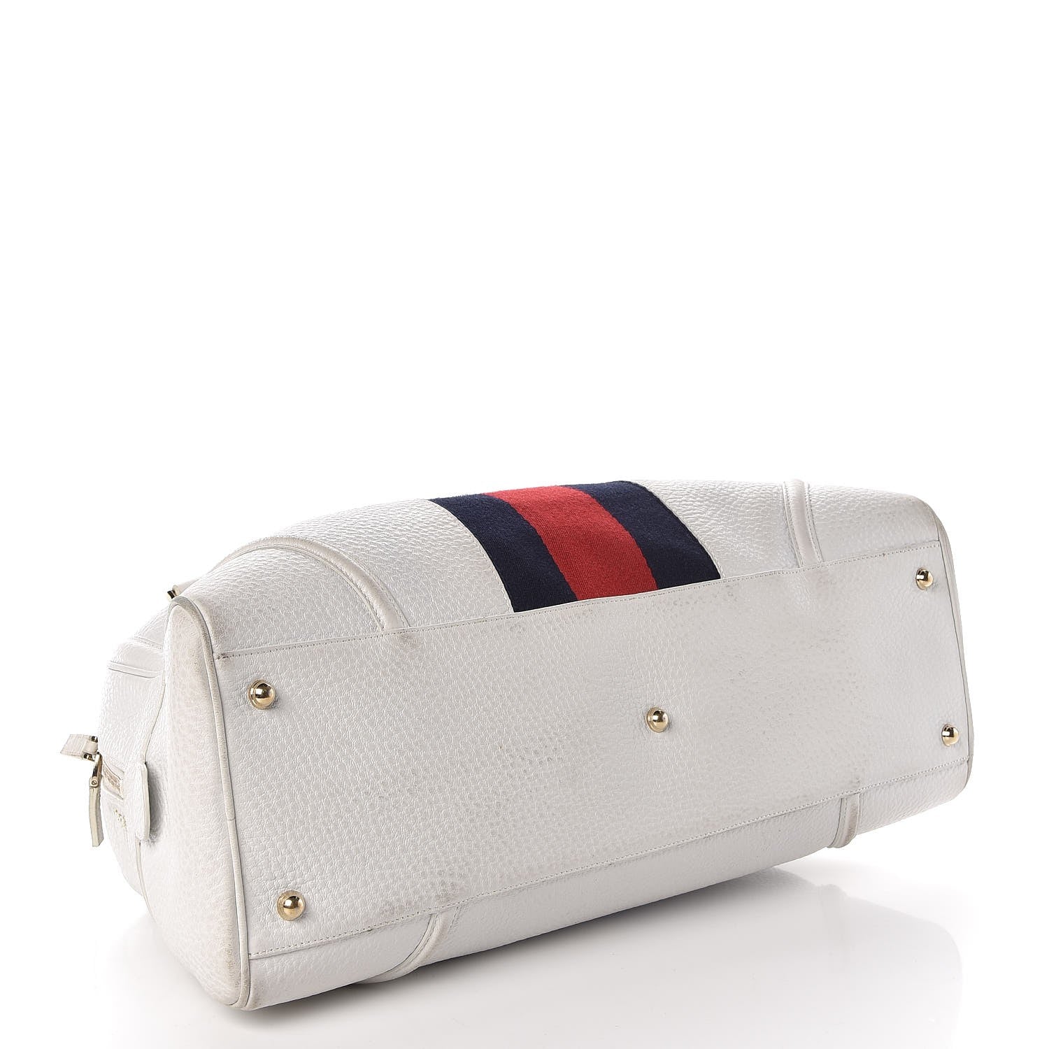 Gucci Calfskin Web Blondie Bowler White 4 of 23