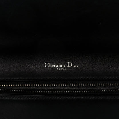 Christian Dior Lambskin Sequin Medium Diorama Flap Bag Black 6 of 12
