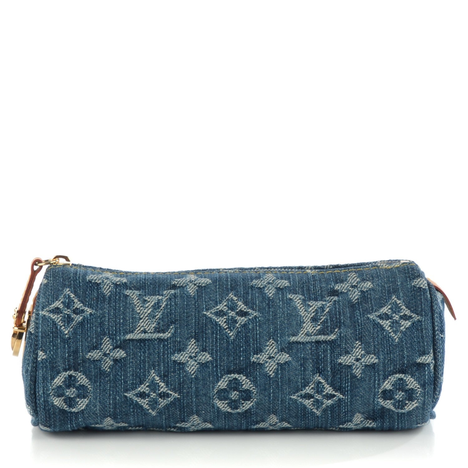 Louis Vuitton Denim Speedy GM Pochette Case 1 of 7