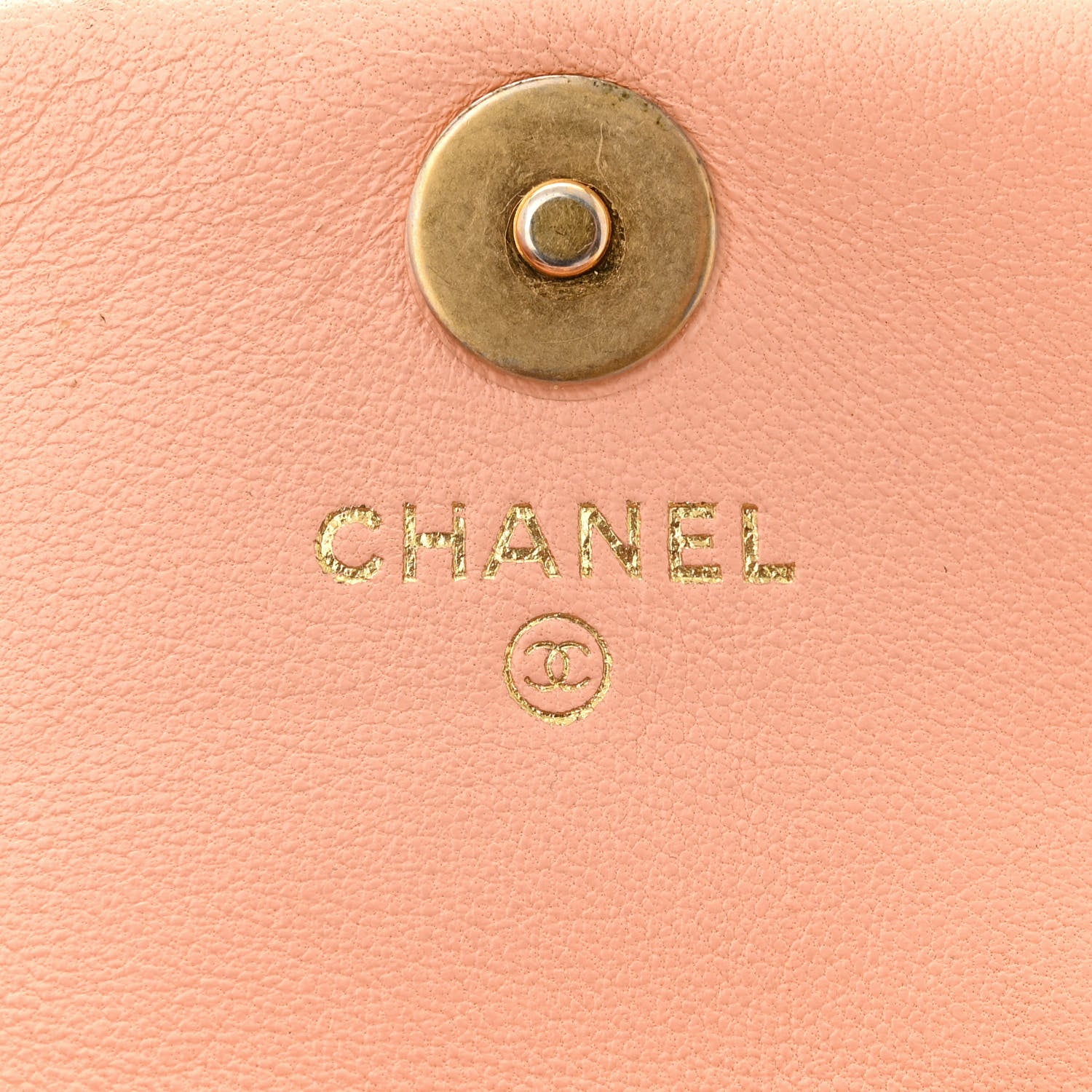 Chanel Lambskin Quilted Chanel 19 Flap Belt Bag Light Orange 6 of 11