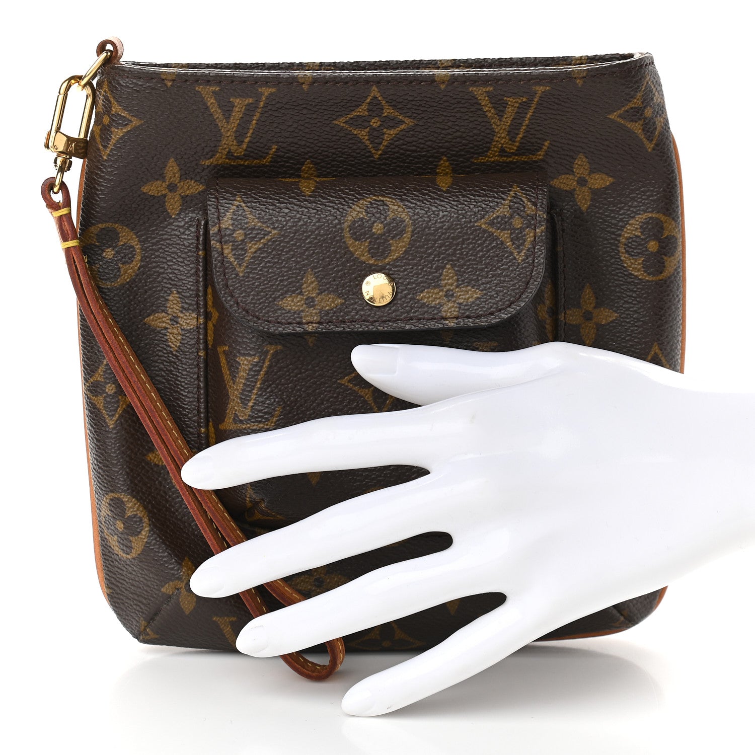 Louis Vuitton Monogram Partition Wristlet 2 of 8
