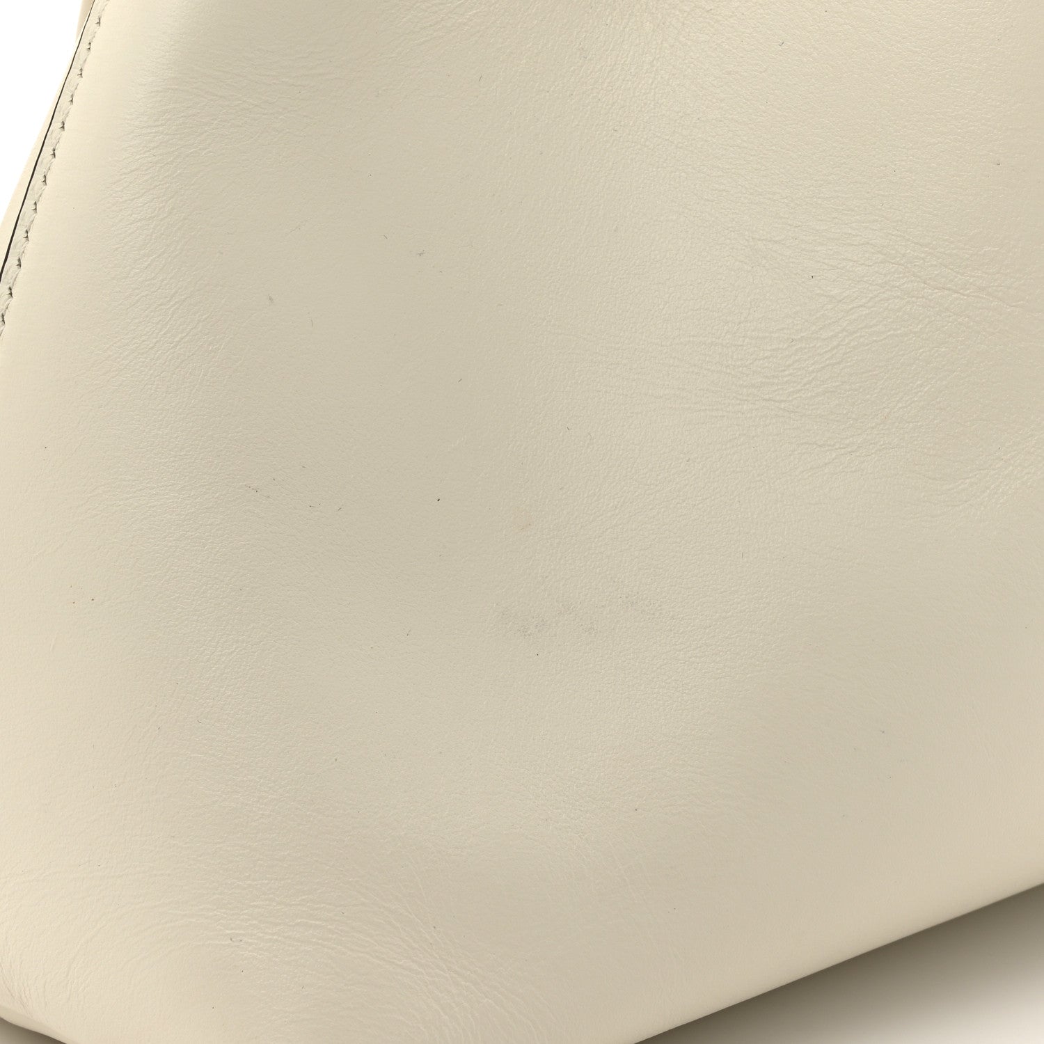 Jimmy Choo Soft Shiny Calfskin Bon Bon East West Bucket Bag Latte 12 of 13
