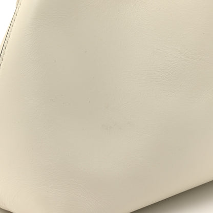 Jimmy Choo Soft Shiny Calfskin Bon Bon East West Bucket Bag Latte 12 of 13