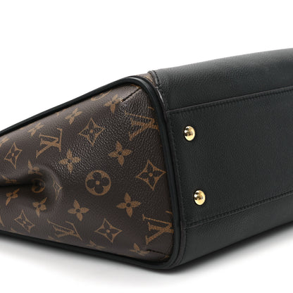 Louis Vuitton Calfskin Monogram Kimono Tote Black 8 of 11