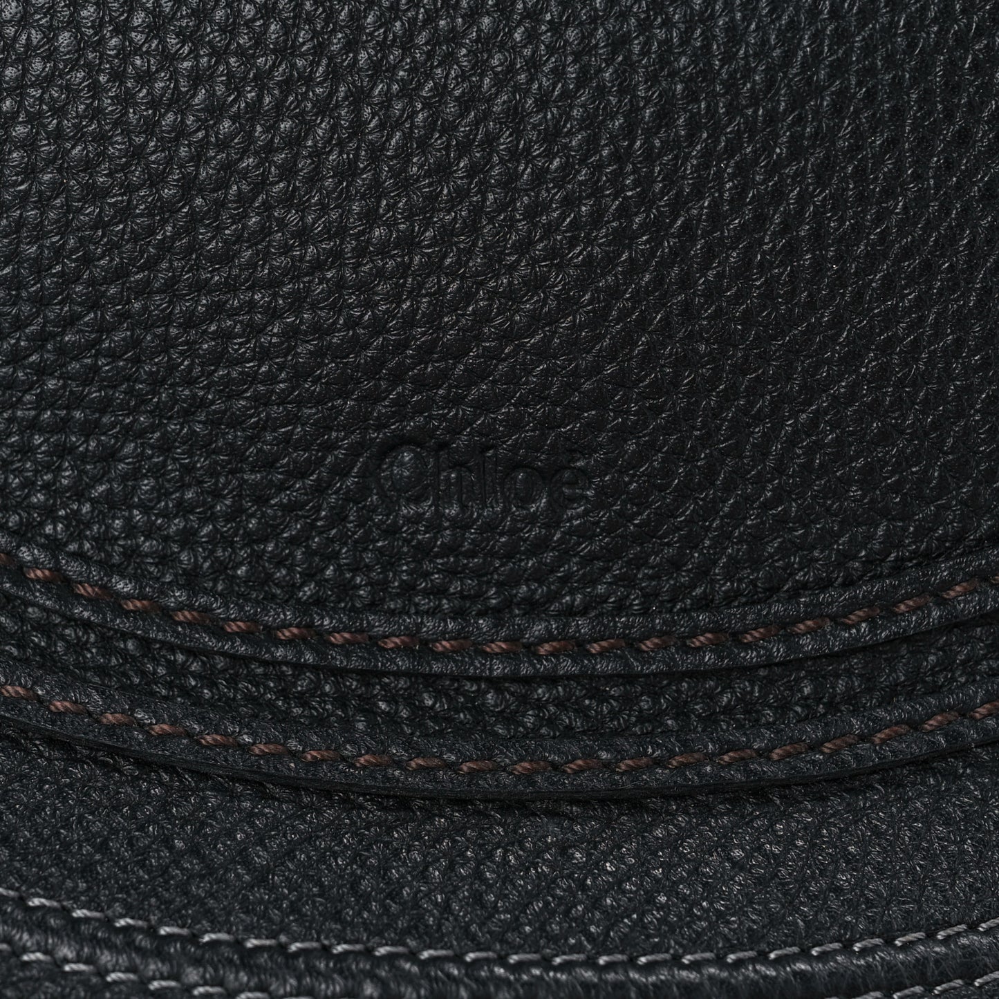Calfskin Medium Marcie Round Crossbody Bag Black