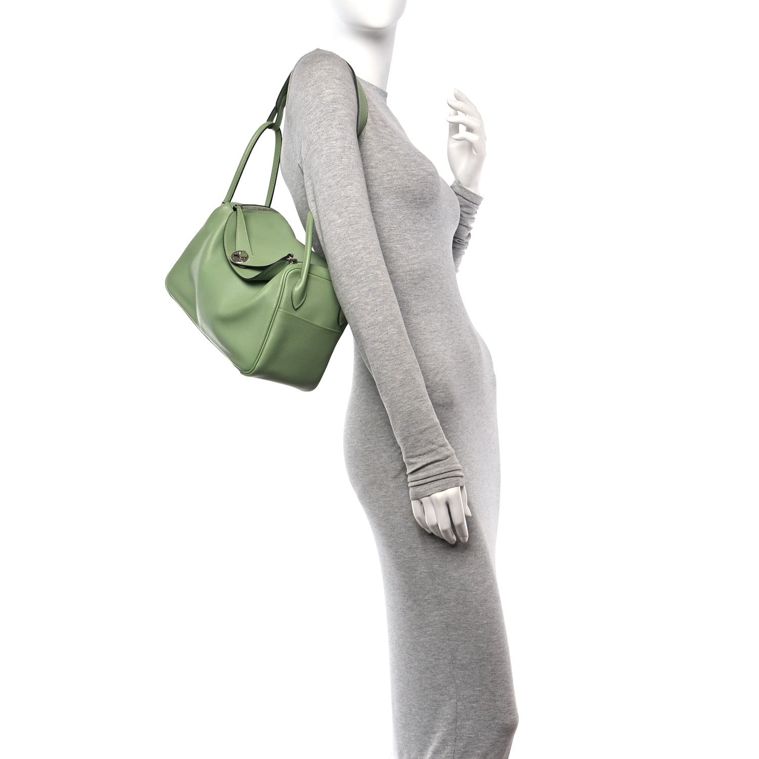 Hermes Evercolor Lindy 26 Vert Criquet 3 of 10