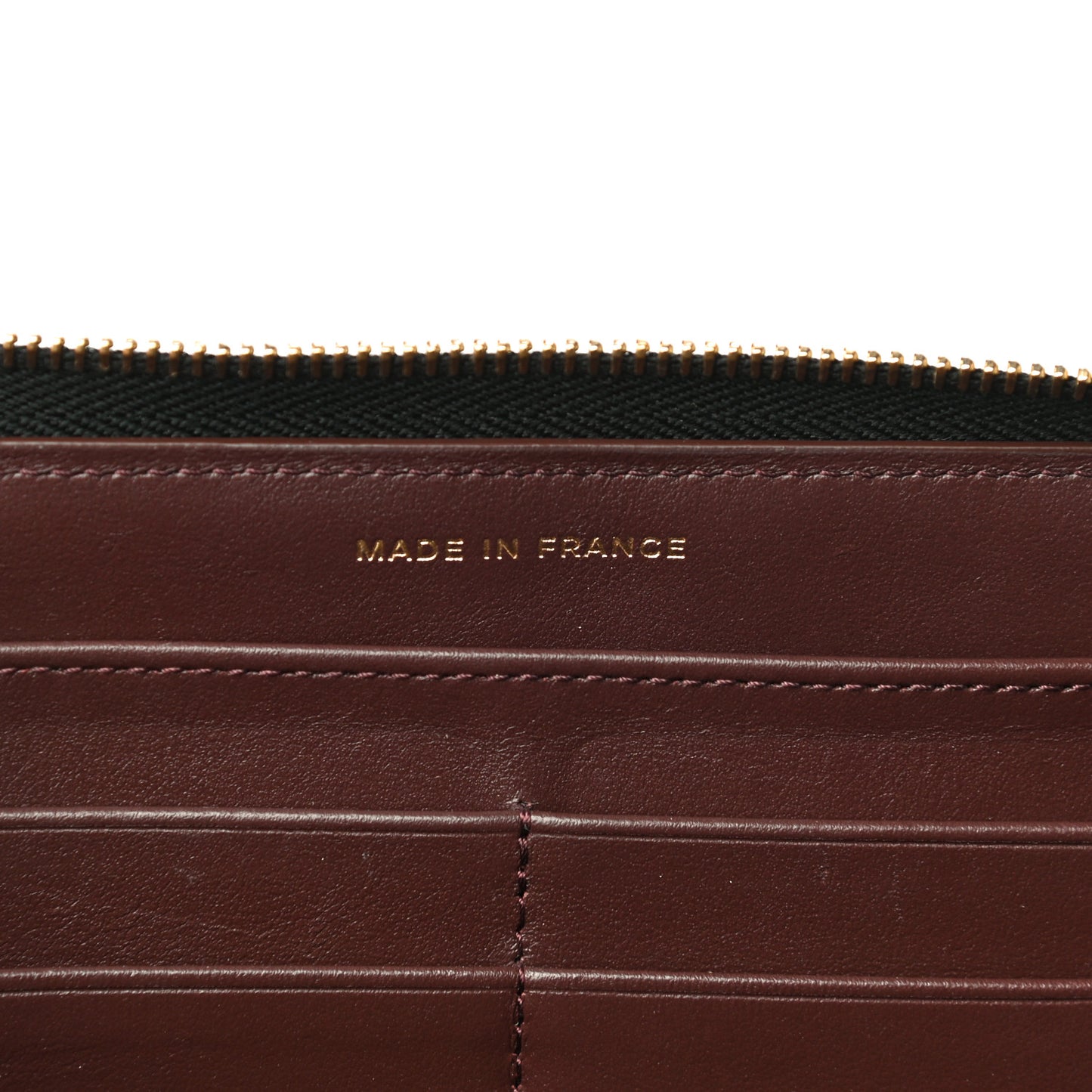 Caviar Quilted Large Gusset Zip Around Wallet Black