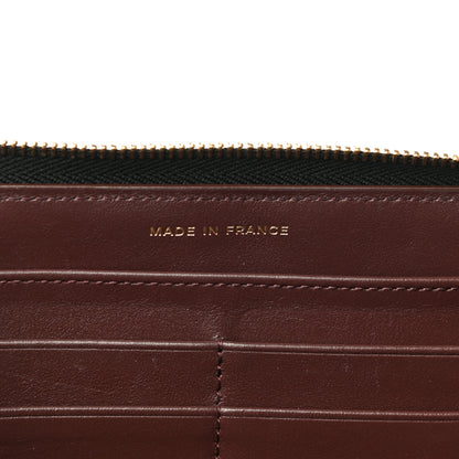 Chanel Caviar Quilted Large Gusset Zip Around Wallet Black 7 of 12