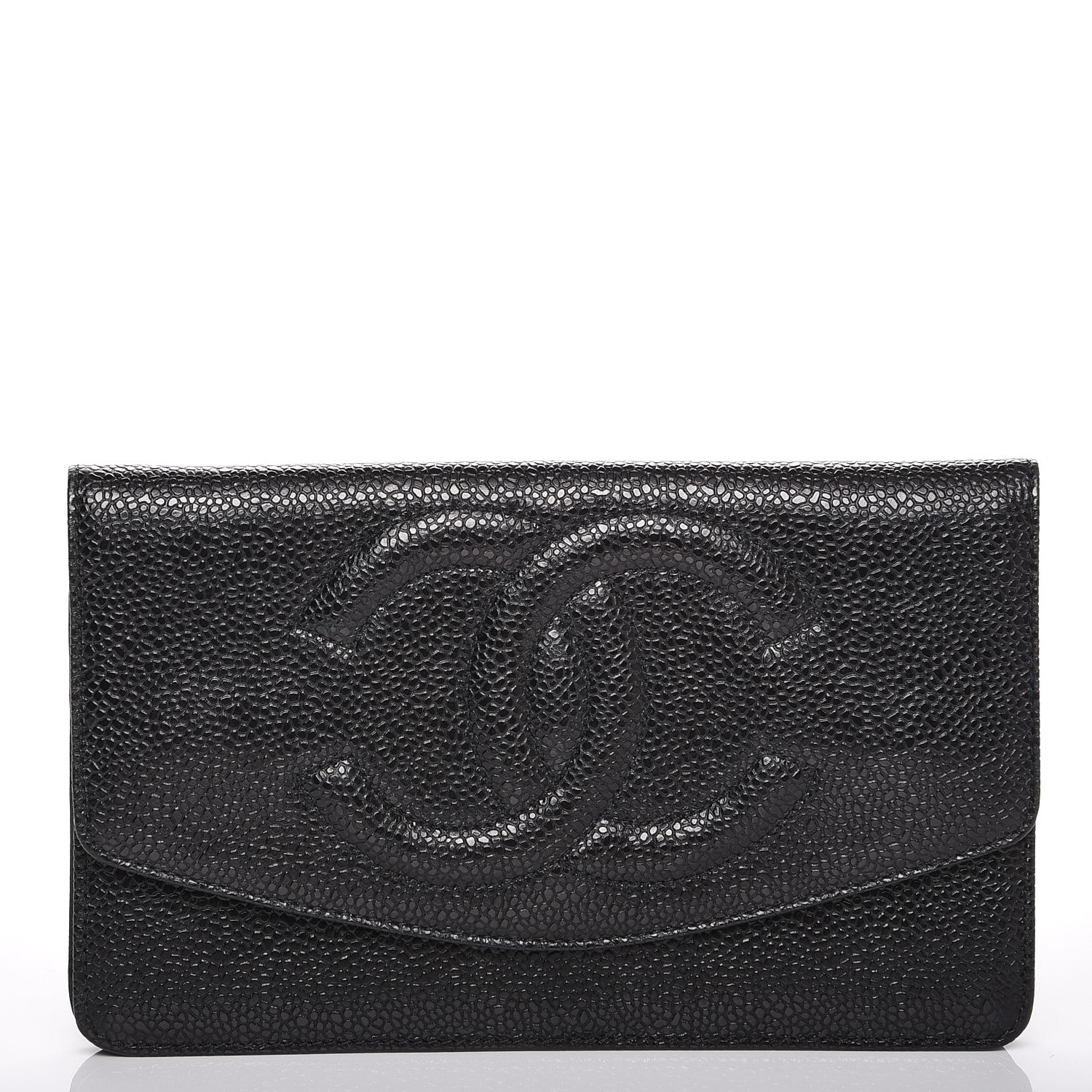 Chanel Caviar Timeless CC Flap Wallet Black 1 of 6