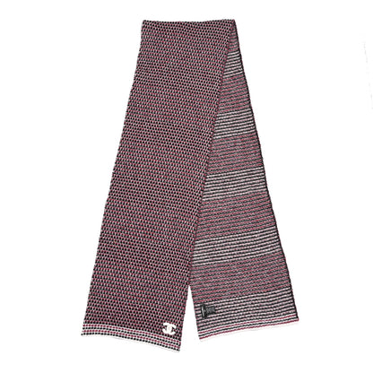 Chanel Cashmere Blend CC Scarf Pink Multicolor 2 of 3