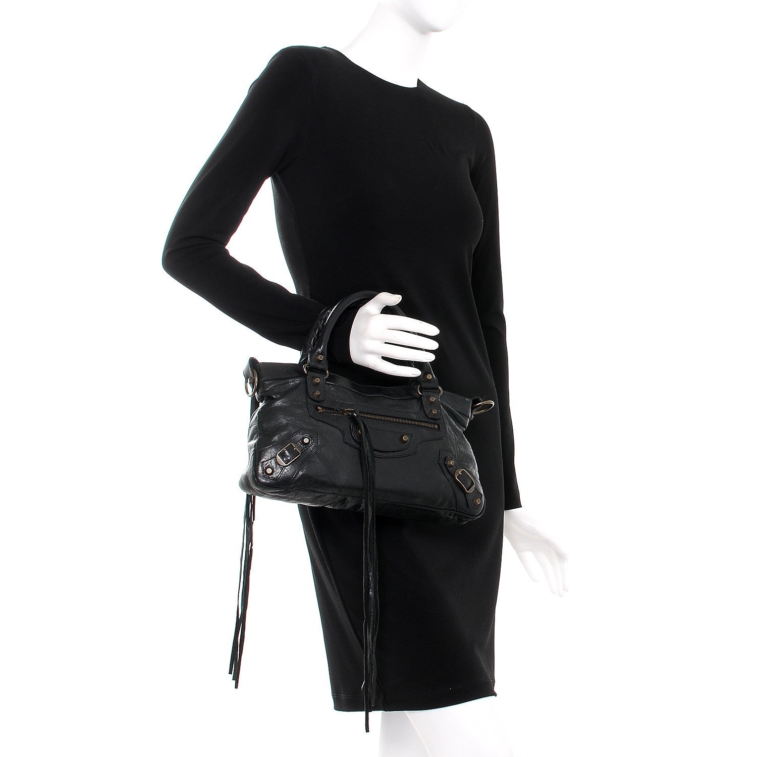 Balenciaga Chevre Classic Hardware First Black 3 of 8