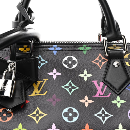 Louis Vuitton LV X TM Monogram Multicolor Speedy Soft 30 Black 6 of 8