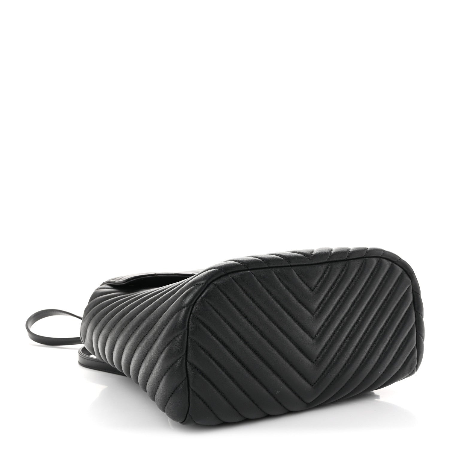 Chanel Calfskin Chevron Quilted Large Urban Spirit Backpack Black 4 of 10