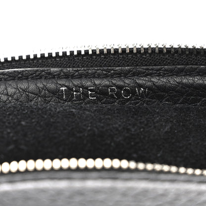The Row Grained Calfskin Large Slouchy Banana Bag Black 6 of 14