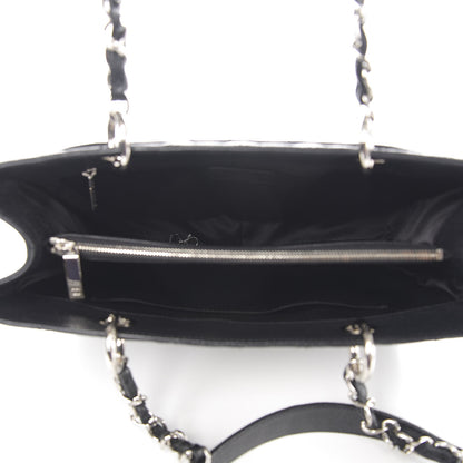 Chanel Caviar Quilted Grand Shopping Tote GST Black 5 of 11