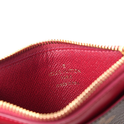 Louis Vuitton Monogram Zipped Card Holder Fuchsia 6 of 8
