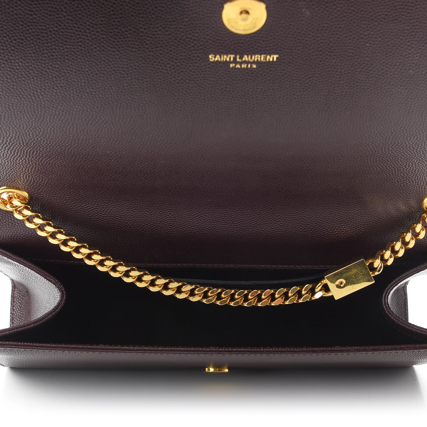 Grain De Poudre Medium Classic Monogram Kate Satchel Amaranto