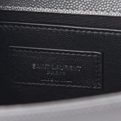 Saint Laurent Grain De Poudre Small Monogram Kate Satchel Storm 6 of 9