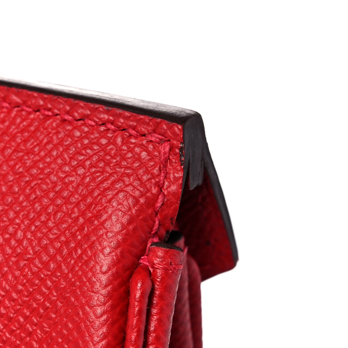Epsom Birkin 30 Rouge Casaque