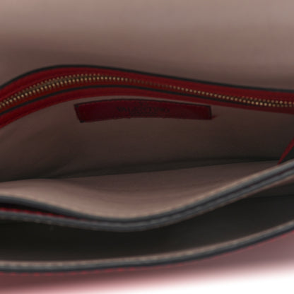 Valentino Garavani Nappa Rockstud Wristlet Clutch Rosso Valentino 5 of 6