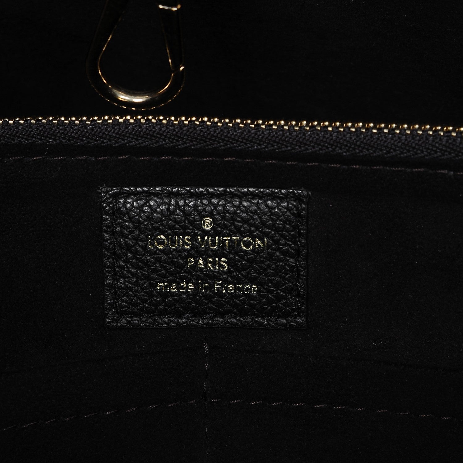 Louis Vuitton Calfskin Monogram Kimono Tote Black 7 of 7