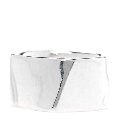 Tiffany Sterling Silver Frank Gehry Torque Wide Band Ring 53 6.25 3 of 6