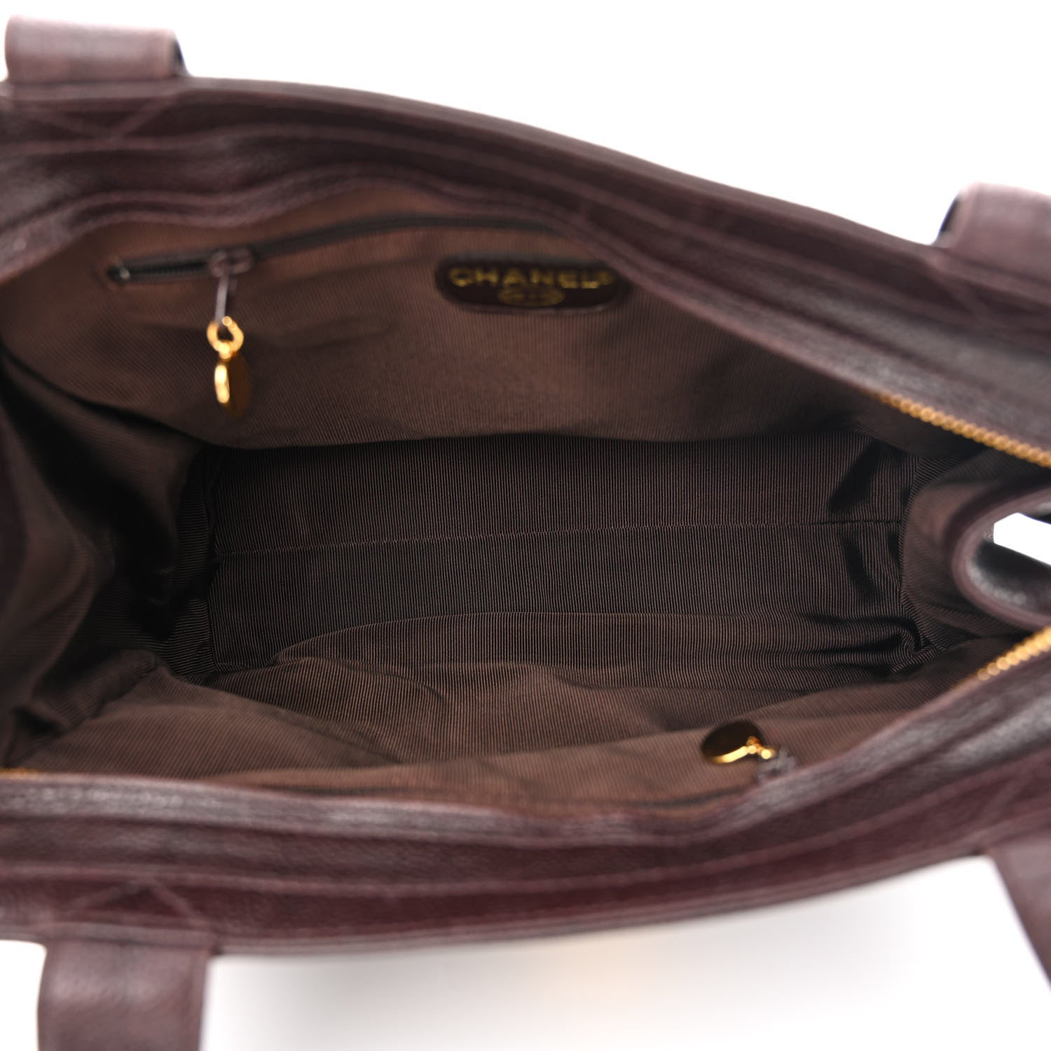 Chanel Caviar Flap Shoulder Bag Brown 5 of 11