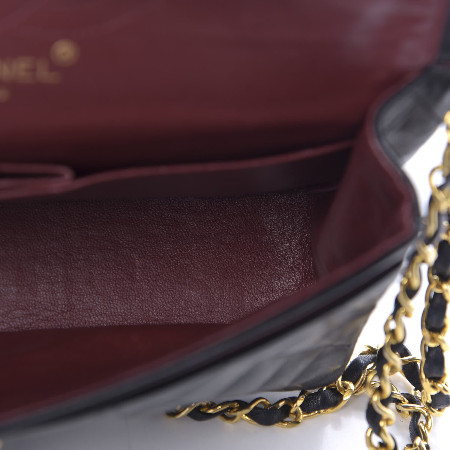 Chanel Lambskin Quilted Medium Double Flap Black 5 of 13