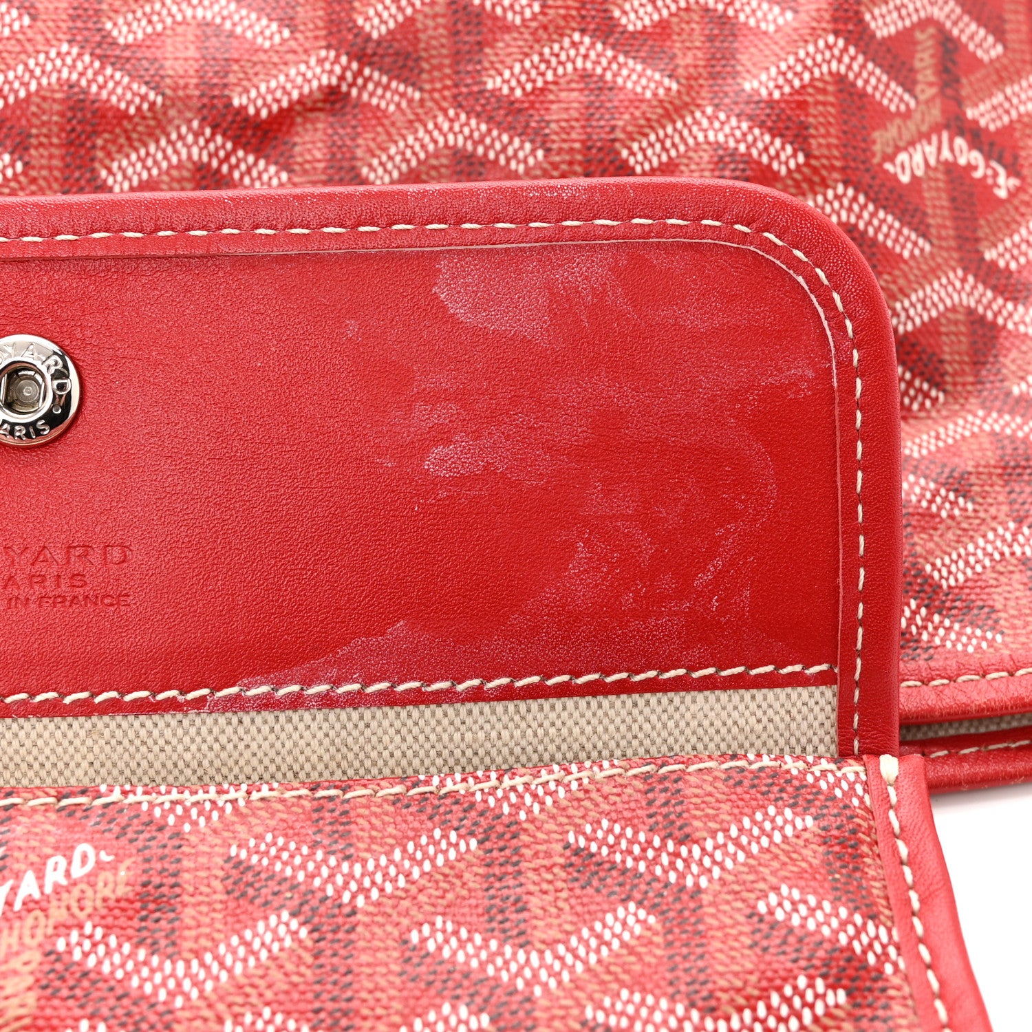 Goyard Goyardine Saint Louis PM Red 17 of 19