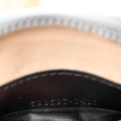 Gucci Calfskin Matelasse Mini GG Marmont Crossbody Bag Black 7 of 12