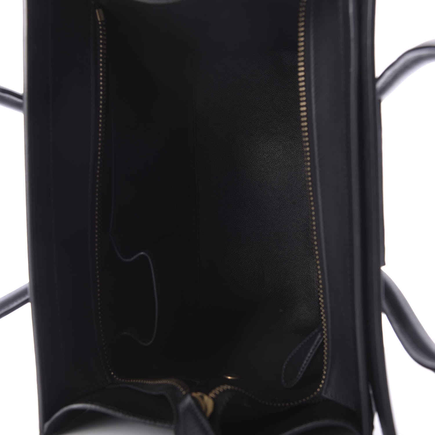Celine Smooth Calfskin Micro Luggage Black 5 of 8