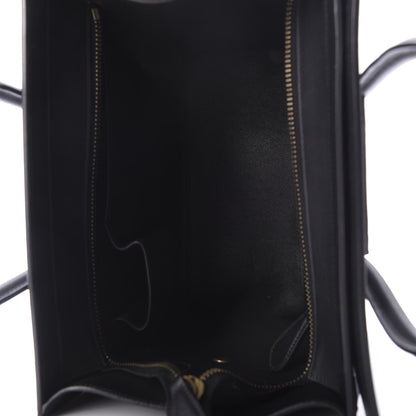 Celine Smooth Calfskin Micro Luggage Black 5 of 12