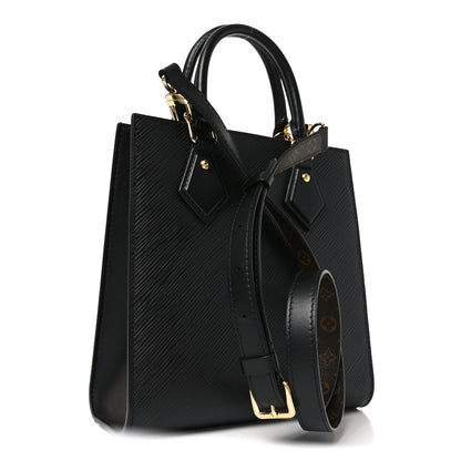 Louis Vuitton Epi Sac Plat BB Black 3 of 9
