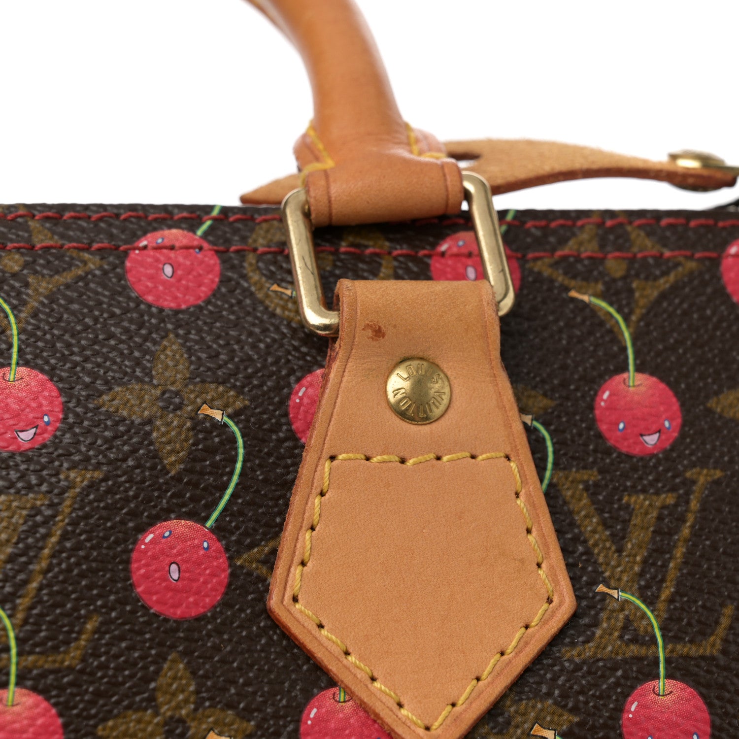Louis Vuitton Monogram Cerises Speedy 25 15 of 20
