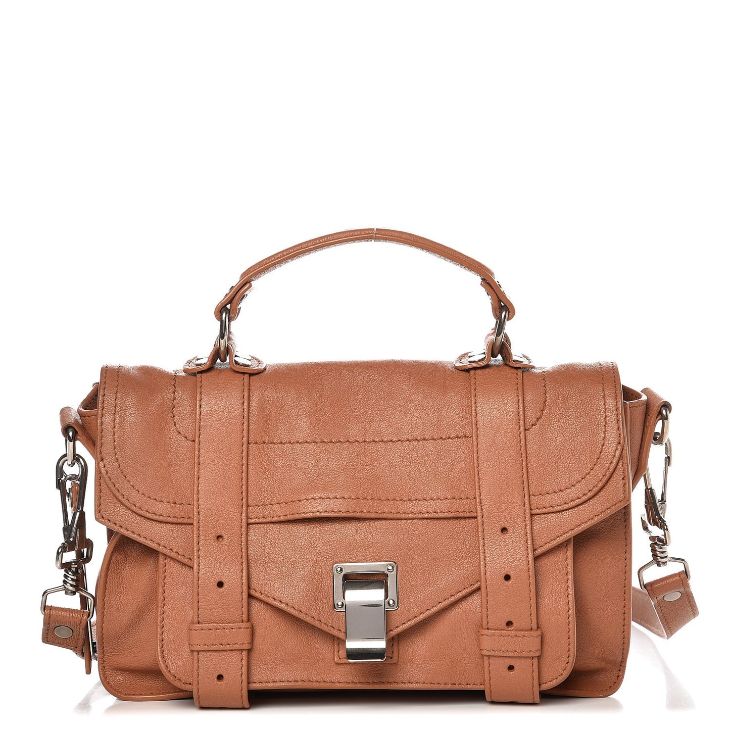 Lambskin Tiny PS1 Satchel Dune