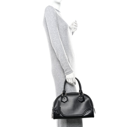 Louis Vuitton Epi Bowling Montaigne PM Black 2 of 11