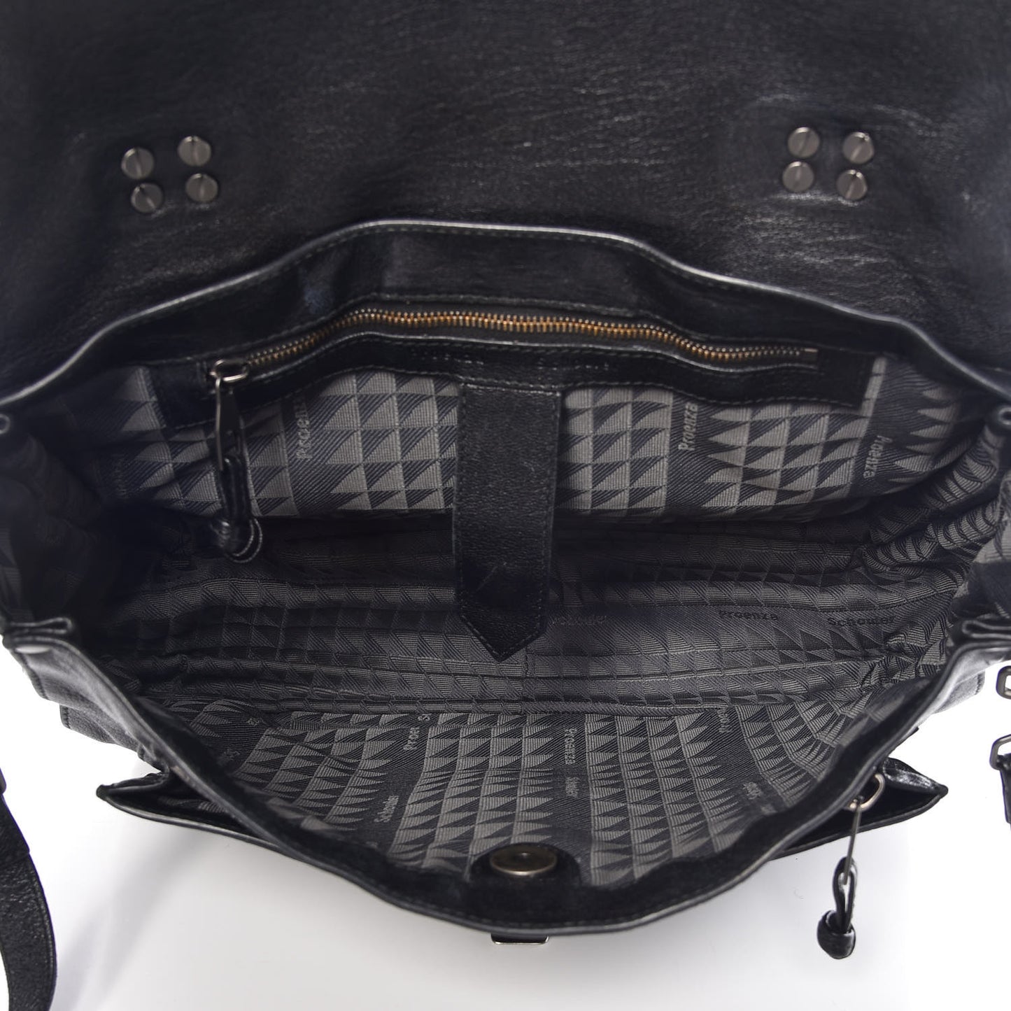 Lambskin Medium PS1 Satchel Black