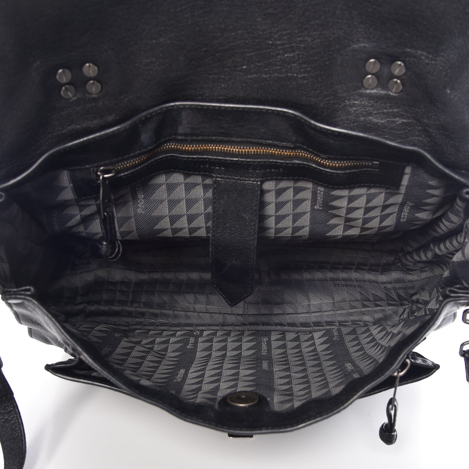Proenza Schouler Lambskin Medium PS1 Satchel Black 6 of 15